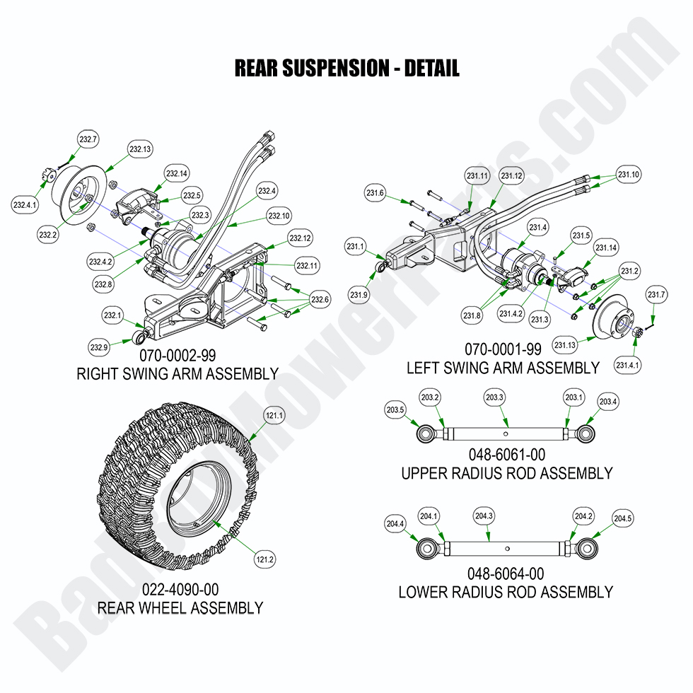 2022 Renegade - Diesel - Rear Suspension - Detail